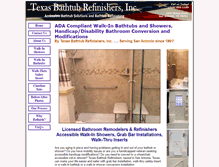 Tablet Screenshot of bathtubrefinishing.com